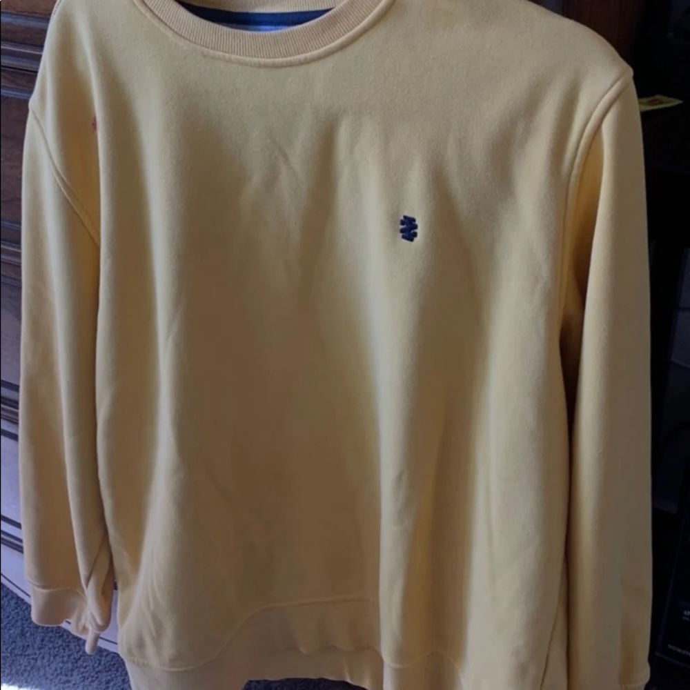 Yellow oversized hoodie